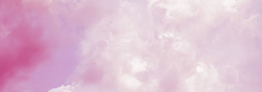 Fantasy and dreamy pink sky, spiritual and nature backgrounds