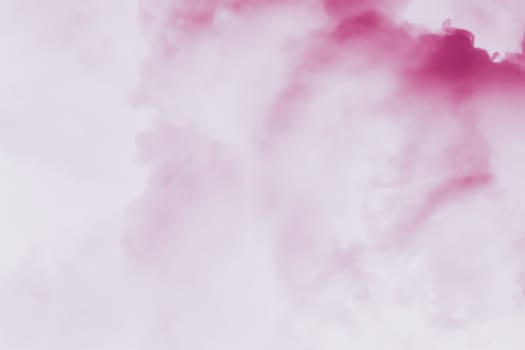 Minimalistic pink cloudy background as abstract backdrop, minimal design and artistic splashes