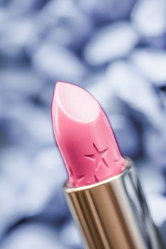 Red lipstick closeup, luxury make-up and beauty cosmetics