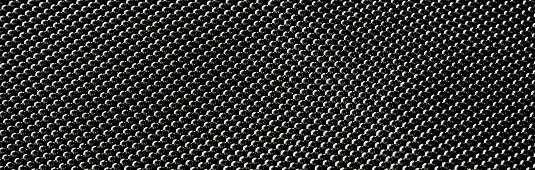 Black metallic abstract background, futuristic surface and high tech materials