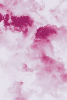 Minimalistic pink cloudy background as abstract backdrop, minimal design and artistic splashes