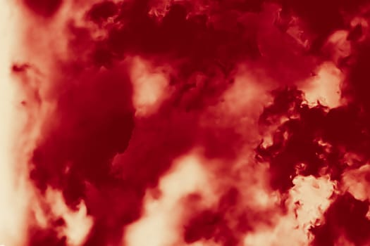 Hot fire flames or red clouds for minimalistic background design