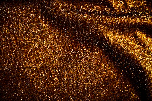 Luxe glowing texture, night club branding and New Years party concept - Bronze holiday sparkling glitter abstract background, luxury shiny fabric material for glamour design and festive invitation