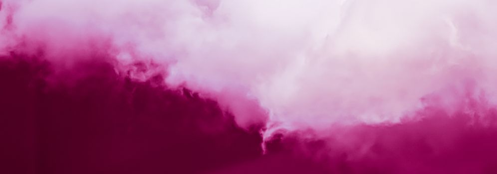 Fantasy and dreamy pink sky, spiritual and nature backgrounds