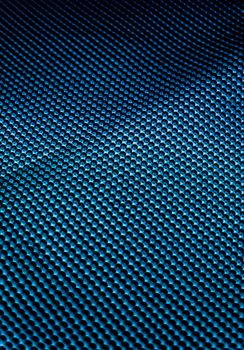 Blue metallic abstract background, futuristic surface and high tech materials