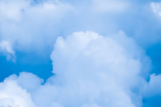 Dreamy blue sky and clouds, spiritual and nature backgrounds