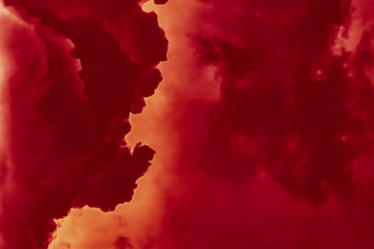 Hot fire flames or red clouds for minimalistic background design