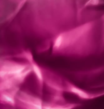 Holiday branding, beauty glamour and cyber backgrounds concept - Pink abstract art background, silk texture and wave lines in motion for classic luxury design