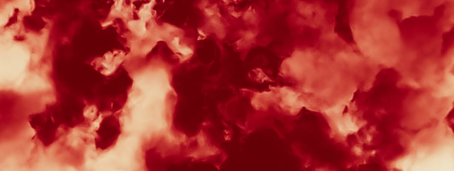 Hot fire flames or red clouds for minimalistic background design