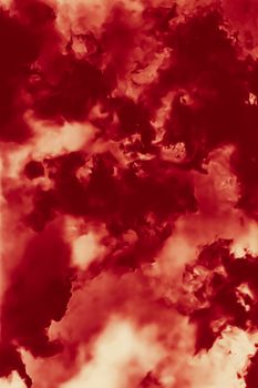 Hot fire flames or red clouds for minimalistic background design