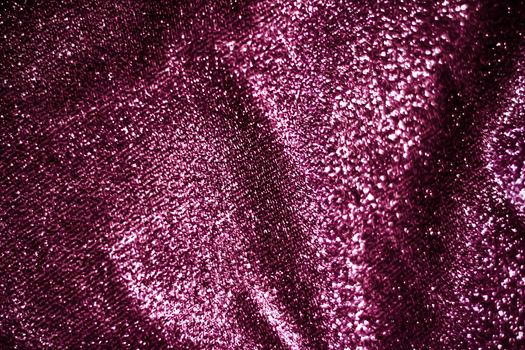 Luxe glowing texture, night club branding and New Years party concept - Pink holiday sparkling glitter abstract background, luxury shiny fabric material for glamour design and festive invitation