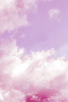 Fantasy and dreamy pink sky, spiritual and nature backgrounds