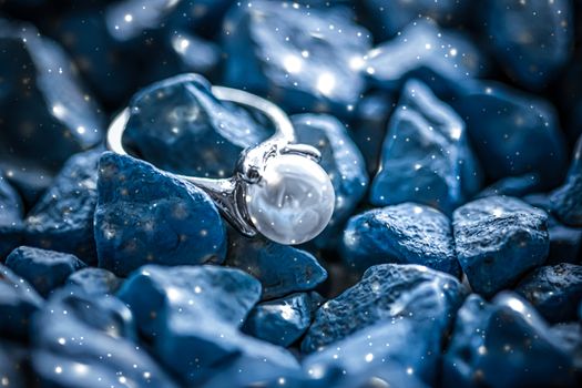 Pearl ring closeup, jewelry and accessory brands