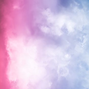 Fantasy blue sky and clouds, spiritual and nature backgrounds