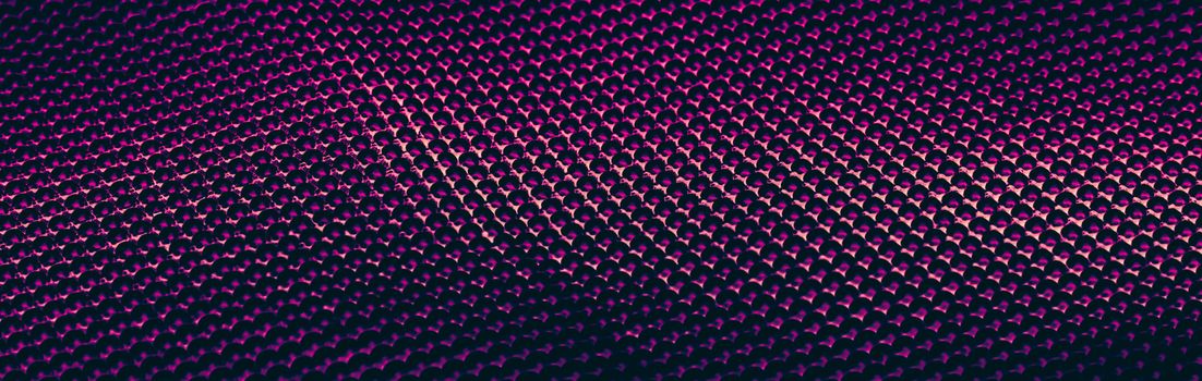 Pink metallic abstract background, futuristic surface and high tech materials