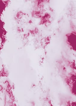 Minimalistic pink cloudy background as abstract backdrop, minimal design and artistic splashes