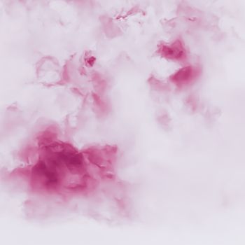 Minimalistic pink cloudy background as abstract backdrop, minimal design and artistic splashes