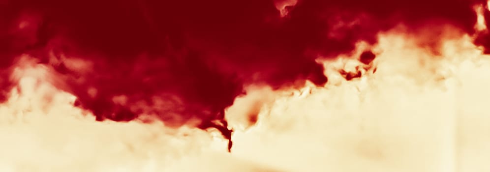 Hot fire flames or red clouds for minimalistic background design