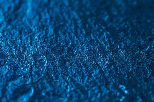 Blue stone texture as abstract background, design material and textured surfaces