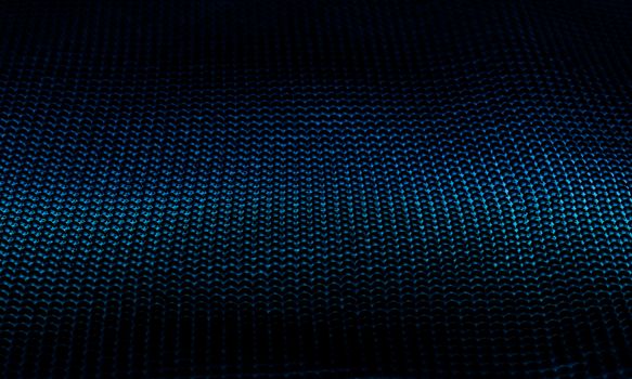 Blue metallic abstract background, futuristic surface and high tech materials