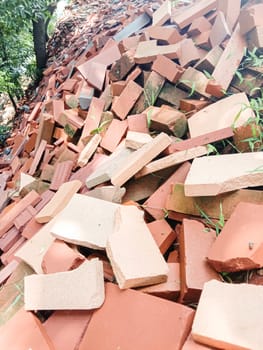 Pile of Brick on ceramic for sell