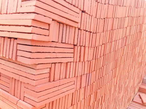 red colored stylish brick stock for sell