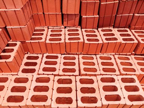 red colored stylish brick stock for sell