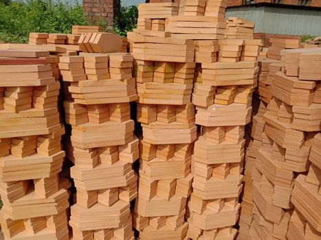 Brown colored stylish brick stock for sell