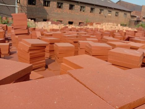 red colored stylish brick stock for sell