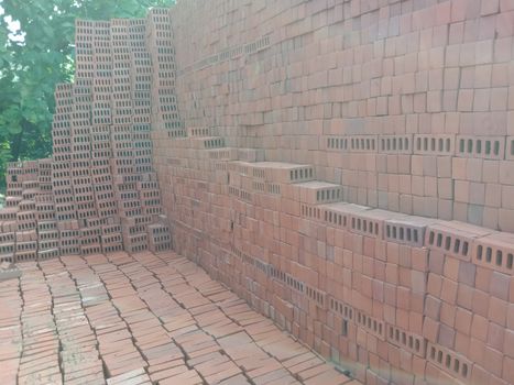 Brown colored stylish brick stock for sell