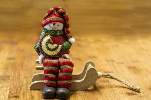 outrageous deco eats santas cookies