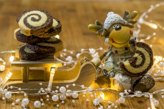 outrageous deco eats santas cookies