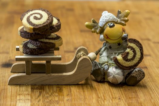 outrageous deco eats santas cookies