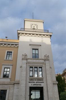 terni,italy october 23 2020:chamber of commerce of the city of terni