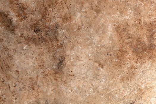 Concrete beige brown black background with scuffs and splashes. Textured wall texture in the grunge style with soft focus. Space for text