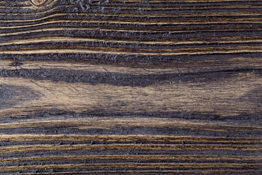 Grunge wood table background. Sunface wooden plank black texture background, table vintage retro style.