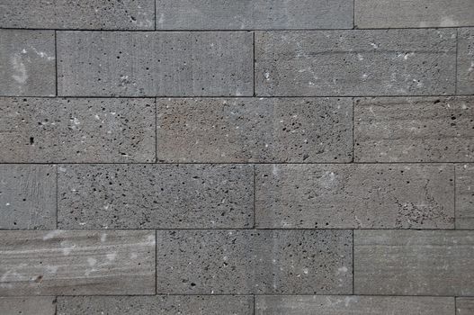 Grey clean brick concrete wall backgroud