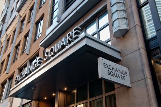 SYDNEY, AUSTRALIA - MAY 5, 2018: Corporate headquarters of ASX Australian Stock Exchange at 20 Bridge Street in Sydney NSW Australia.