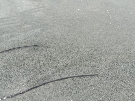 sand and water wave view in river