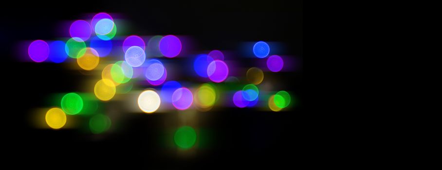 Abstract Light Bokeh Background, Christmas concept Xmas greeting card. Magic holiday poster, banner