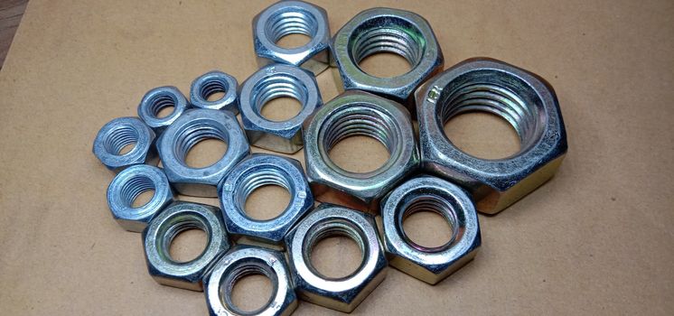 Iron Made Nut and Bolt Closeup For Sell