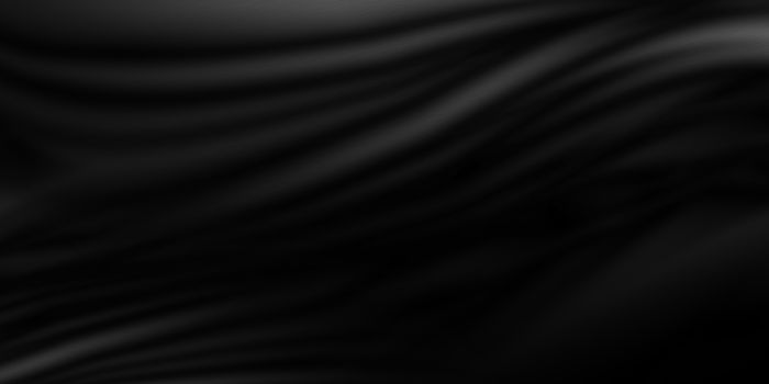 Black fabric cloth background with copy space