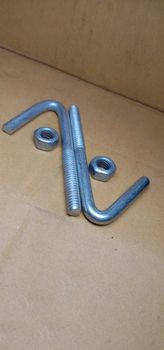 Iron Made Nut and Bolt Closeup For Sell