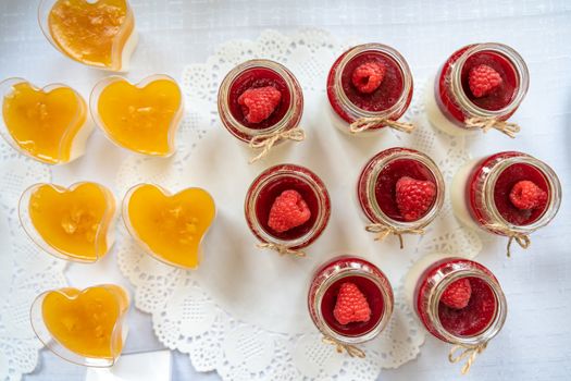 fruit dessert at a sweet bar for a party.