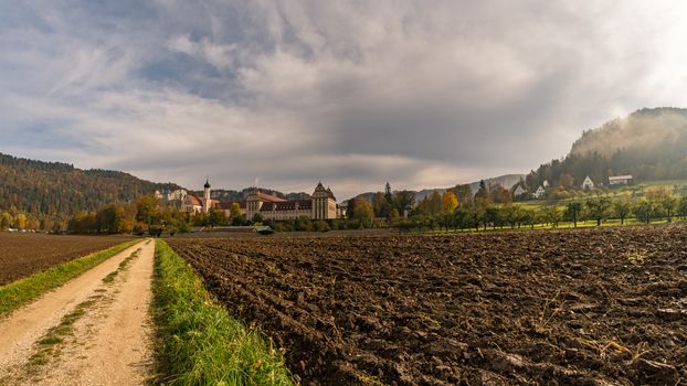 Fantastic autumn hike in the beautiful Danube valley at the Beuron monastery with beautiful views and rocks