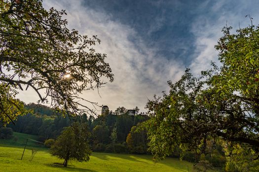 Fantastic autumn hike in the beautiful Danube valley at the Beuron monastery with beautiful views and rocks