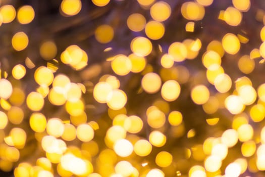 Blur - abstract bokeh circle string lights for background wallpaper