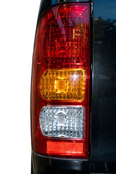 Rear lights of a motor vehicle