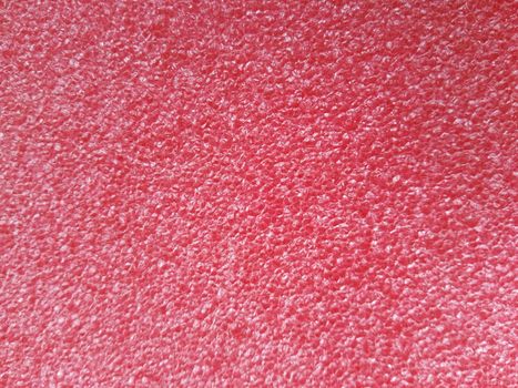 Red foam sponge texture background