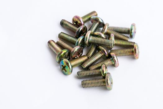 Machine screws very important for mounting components.